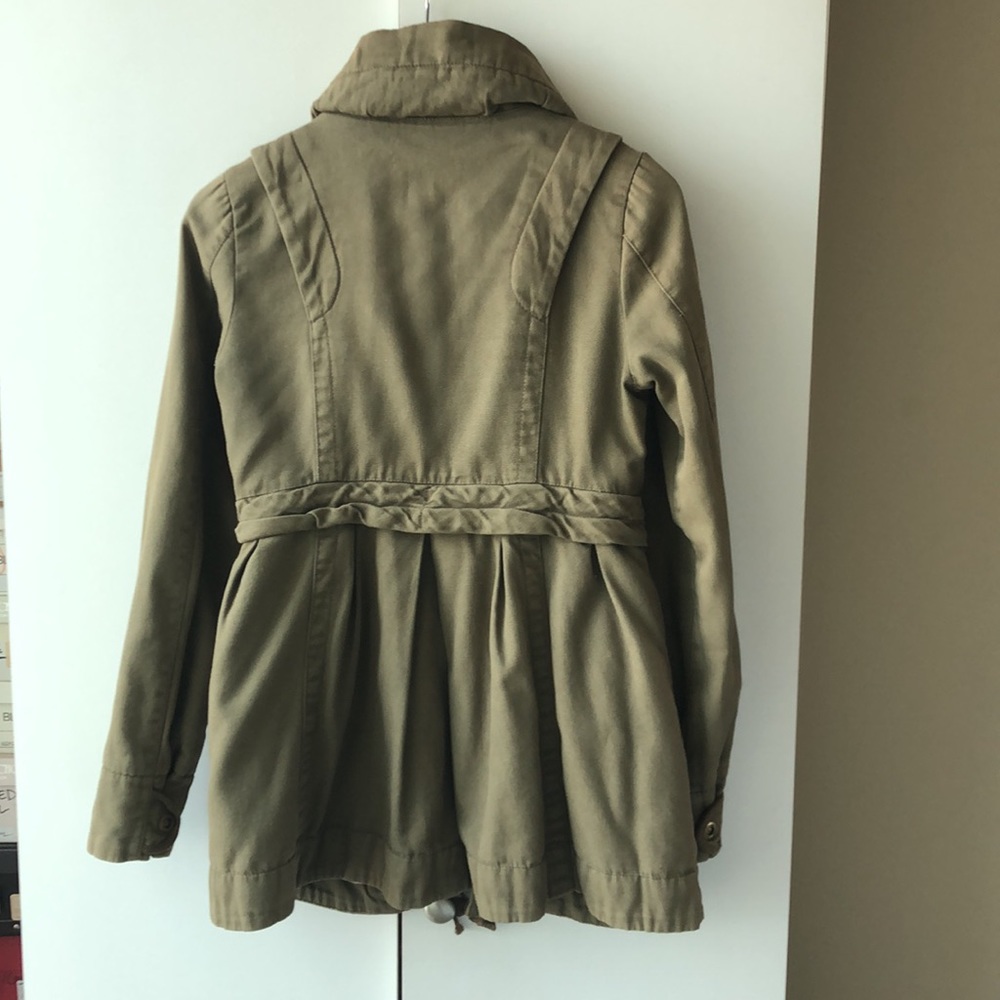 Olive Green Utility Jacket - Picture 7 of 9